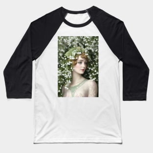 Lady Lily of the Valley Baseball T-Shirt